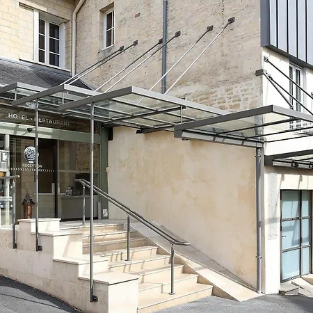 فندق Logis Restaurant Le Dauphin Et Le Du Prieure كان