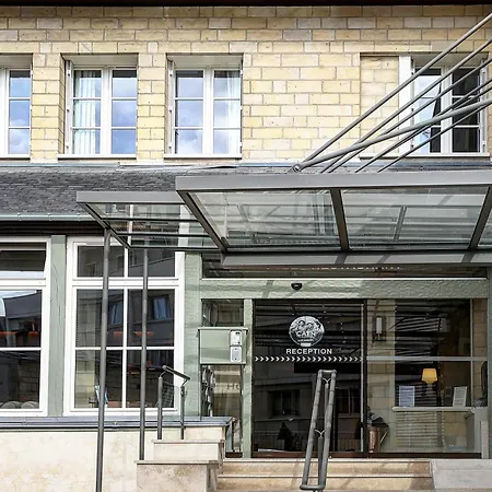 فندق Logis Restaurant Le Dauphin Et Le Du Prieure كان